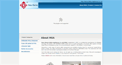 Desktop Screenshot of mazumarine.com